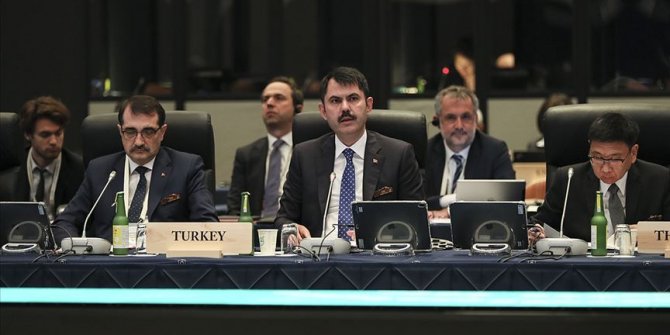 Bakan Kurum'dan G20'de 'Türkiye'de yatırım' çağrısı