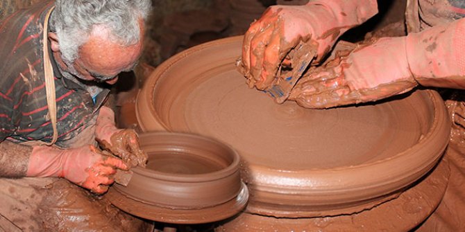 Aksaray'daki atölyeden