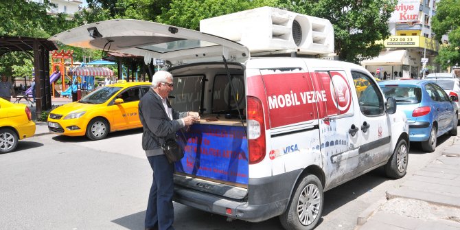 Keçiören'de mobil vezne 