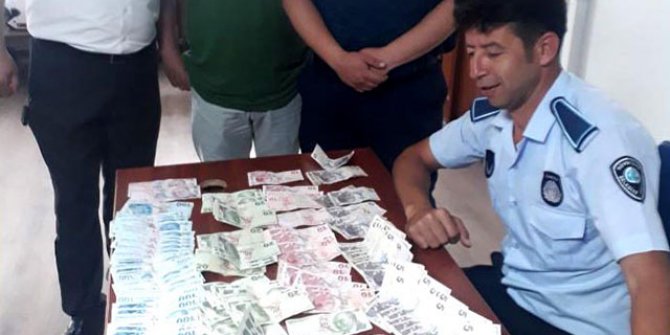 Eskişehir'de dilencinin üzerinden 6 bin 845 lira çıktı
