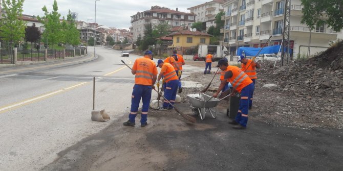 Altındağ'da yağmur sonrası temizlik