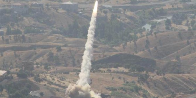 Sınır ötesinde 'Bora' PKK'yı yerle bir etti