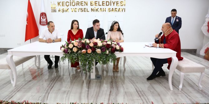 Keçiören Belediyesi'nden ücretsiz düğün fotoğraf çekimi