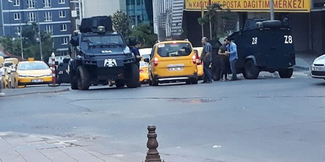 Kritik operasyon: Polis helikopteri bölgeyi havadan taradı