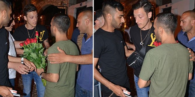 Eğlence çıkışı gerginlik... Mesut Özil isyan etti