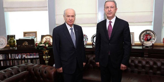 Akar'dan Bahçeli'ye ziyaret