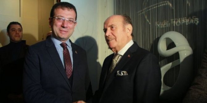 Kadir Topbaş, İmamoğlu'nu tebrik etti