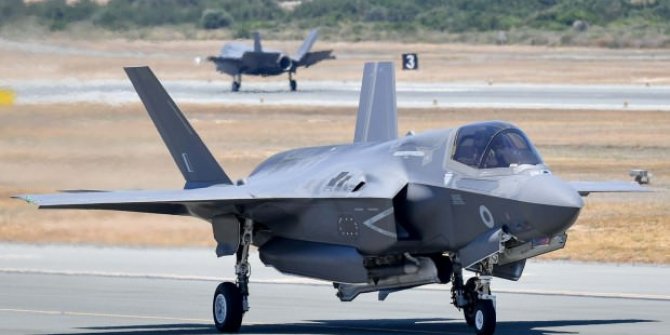 İngiliz F-35'leri Kıbrıs'ta harekete geçti