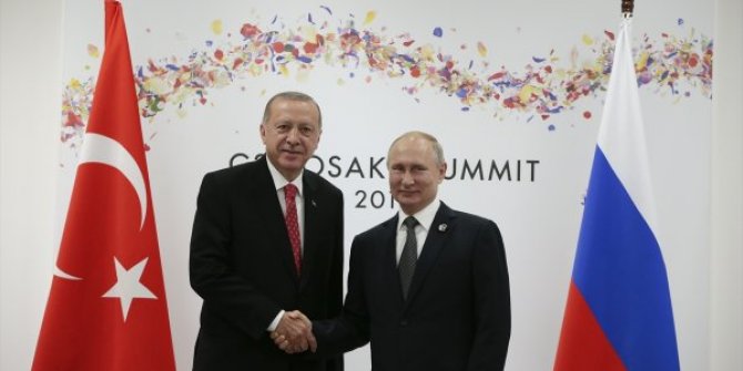 Erdoğan ve Putin arasında kritik görüşme