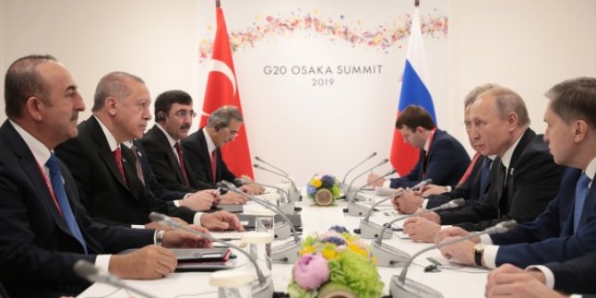 Cumhurbaşkanı Erdoğan Putin ile görüştü