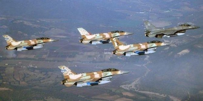 İsrail savaş uçakları Suriye'yi vurdu