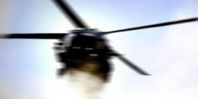 Almanya'da askeri helikopter düştü