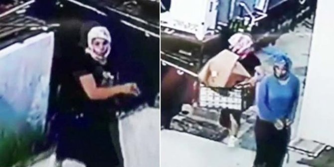 Kadın kıyafeti giyerek hırsızlık yapmaya çalıştılar