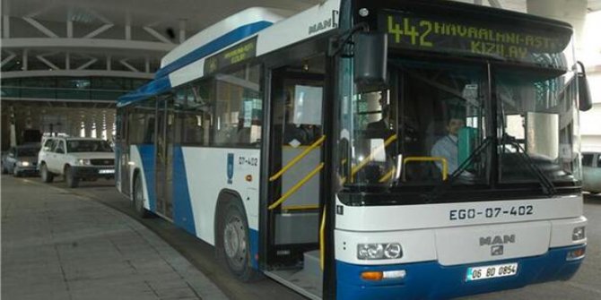 442 EGO ile havaalanına ulaşım 11 TL'den 3 TL'ye düşecek