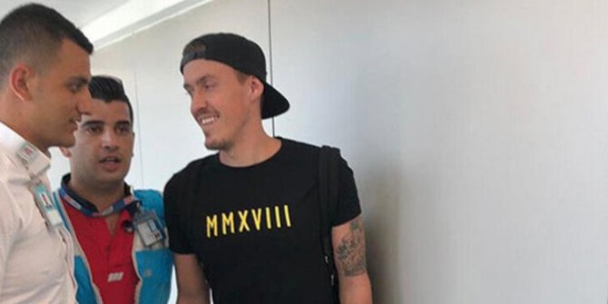 Fenerbahçe'nin yeni transferi Max Kruse İstanbul'da