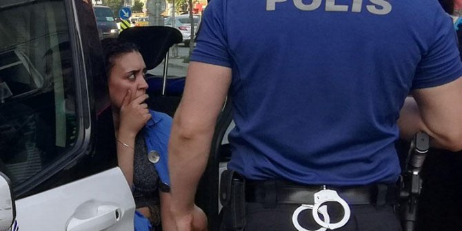 Otelinden çıkan kadın turist neye uğradığını şaşırdı