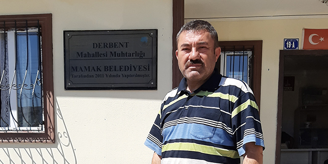 Mamak Derbent Mahallesi dertli