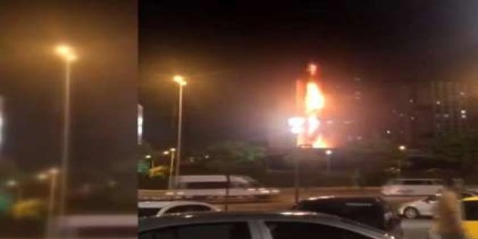 Ankara'da yangın