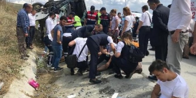 İstanbul'da kaza: 20'den fazla yaralı var