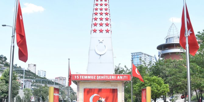 15 Temmuz Şehitler Anıtı yenilendi