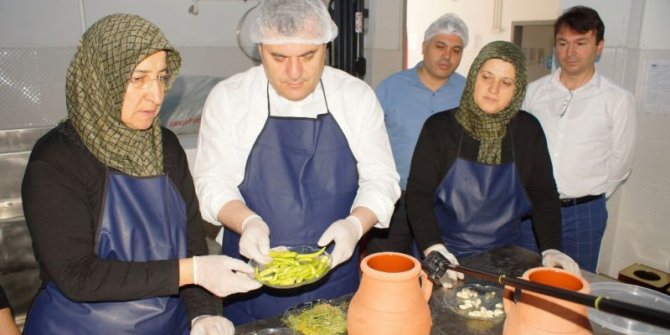 Çubuk'ta sezonun ilk turşusu 