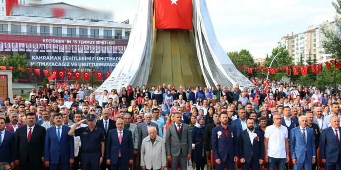 Keçiören’de 15 Temmuz Şehitleri anıldı