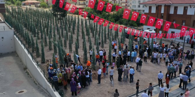 Altındağ'da 251 kahraman adına hatıra ormanı oluşturuldu