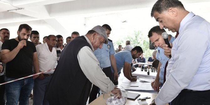 Mamak Ortaköy kurban satış yerleri kurayla belirlendi