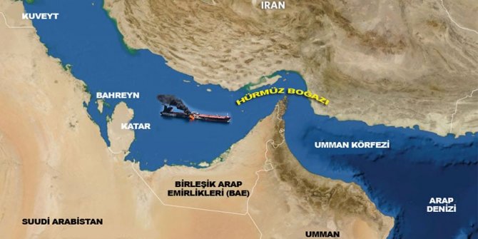 İran Hürmüz Boğazı’nda İngiltere’ye ait petrol tankerini alıkoydu