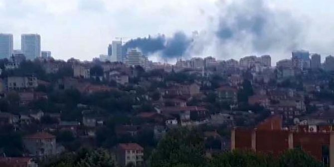 İstanbul'da 29 katlı binada yangın