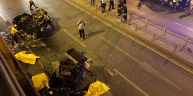 Konya'da katliam gibi kaza