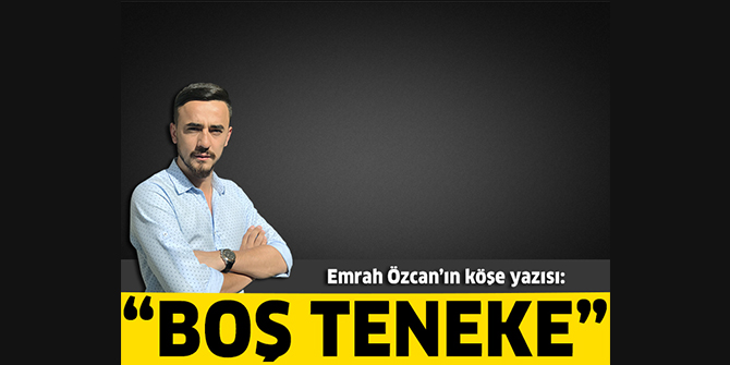 Boş teneke