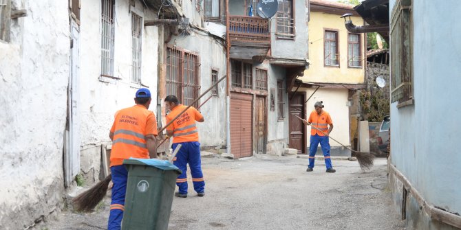 Hacı Bayram'da detaylı temizlik