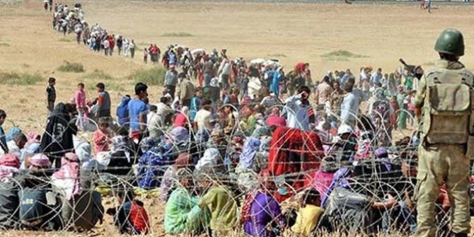 44 bin sivil daha Türkiye sınırı yakınlarına göç etti