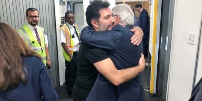Hakan Atilla İstanbul'a iniş yapıyor