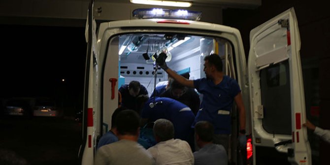 Polis aracına silahlı saldırı: Yaralı polis var