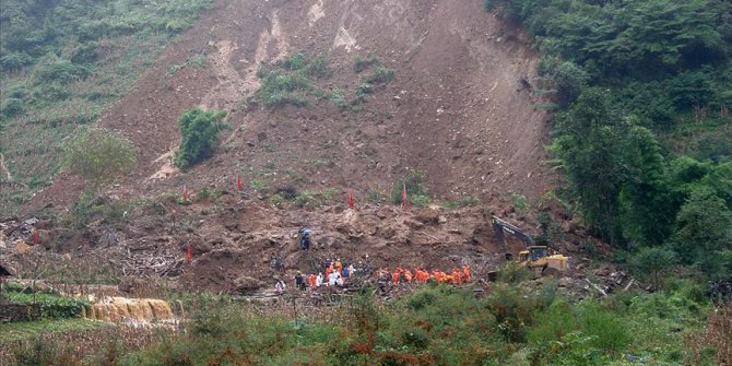 Çin’deki heyelanda ölü sayısı 36'ya yükseldi