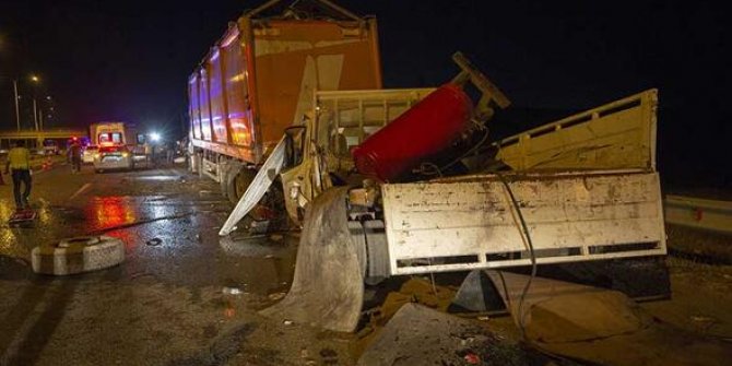 Keçiören'de feci kaza: 2 işçi öldü