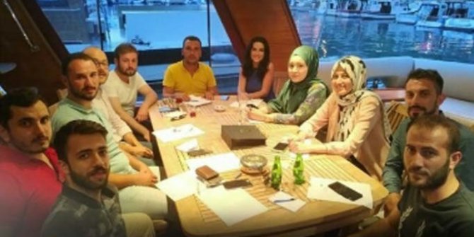 Beykoz AK Parti Gençlik Kolları'nın yatta toplantı yapması tepki çekti