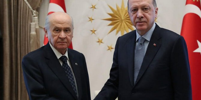 Cumhurbaşkanı Erdoğan'dan Devlet Bahçeli'ye ziyaret