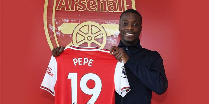 Nicolas Pepe rekor bedelle Arsenal'de