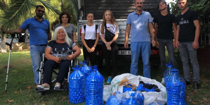 Öğrencilerden 'Sıfır Atık' Projesi'ne destek