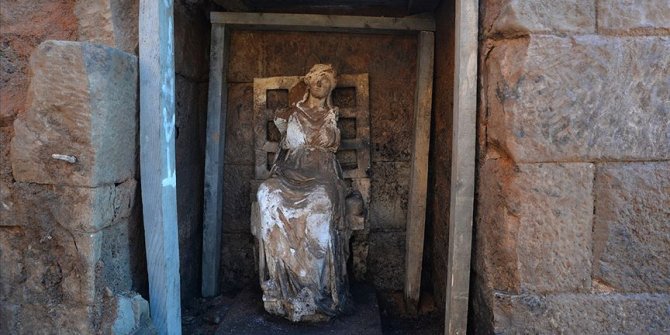 Kibele Heykeli restorasyonun ardından Ordu'ya getirilecek