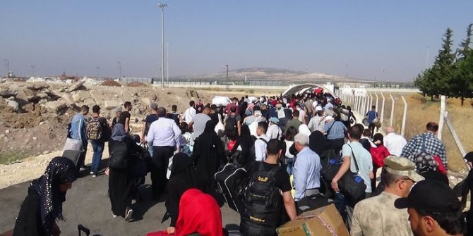 Bayram nedeniyle ülkesine dönen Suriyeli sayısı