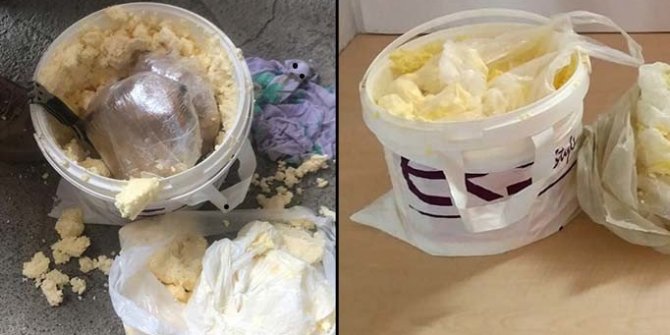 Tereyağı kılıflı esrar