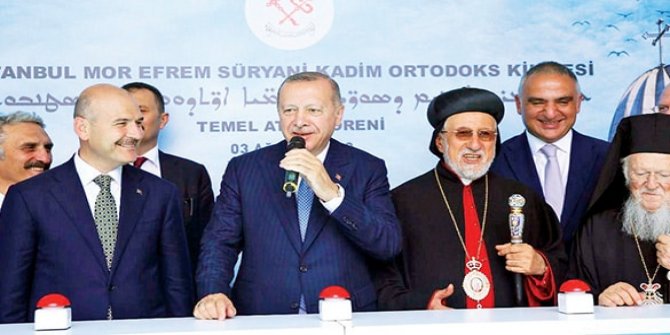 Süryani temsilcisi: Türkiye'de en huzurlu yıllarımızı yaşıyoruz