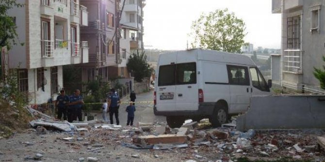 İstanbul'da bir binada patlama