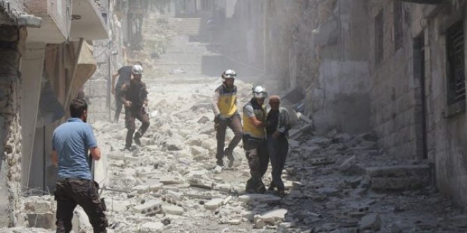 Rus savaş uçakları katliam yaptı: 13 ölü 20 yaralı