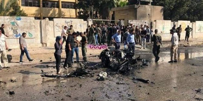 Kamışlı'da bomba yüklü otomobil infilak etti: 3 ölü, 1 yaralı