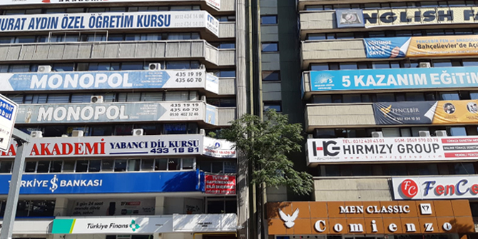 Ankara'da 12 bin 125 reklam brandası, bez afişi ve tabelası kaldırıldı